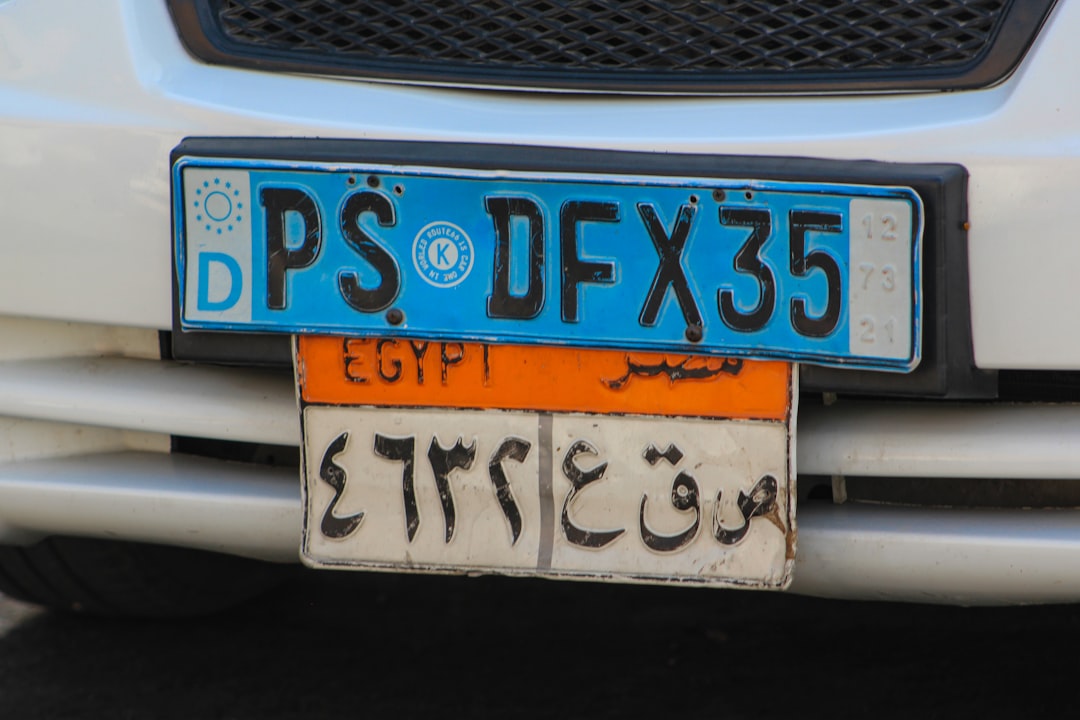 Photo car registration
