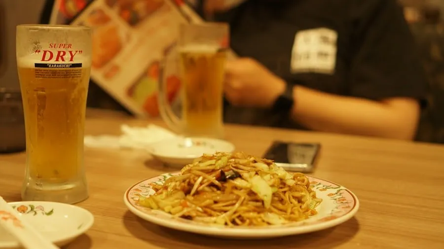 Photo eat late evening